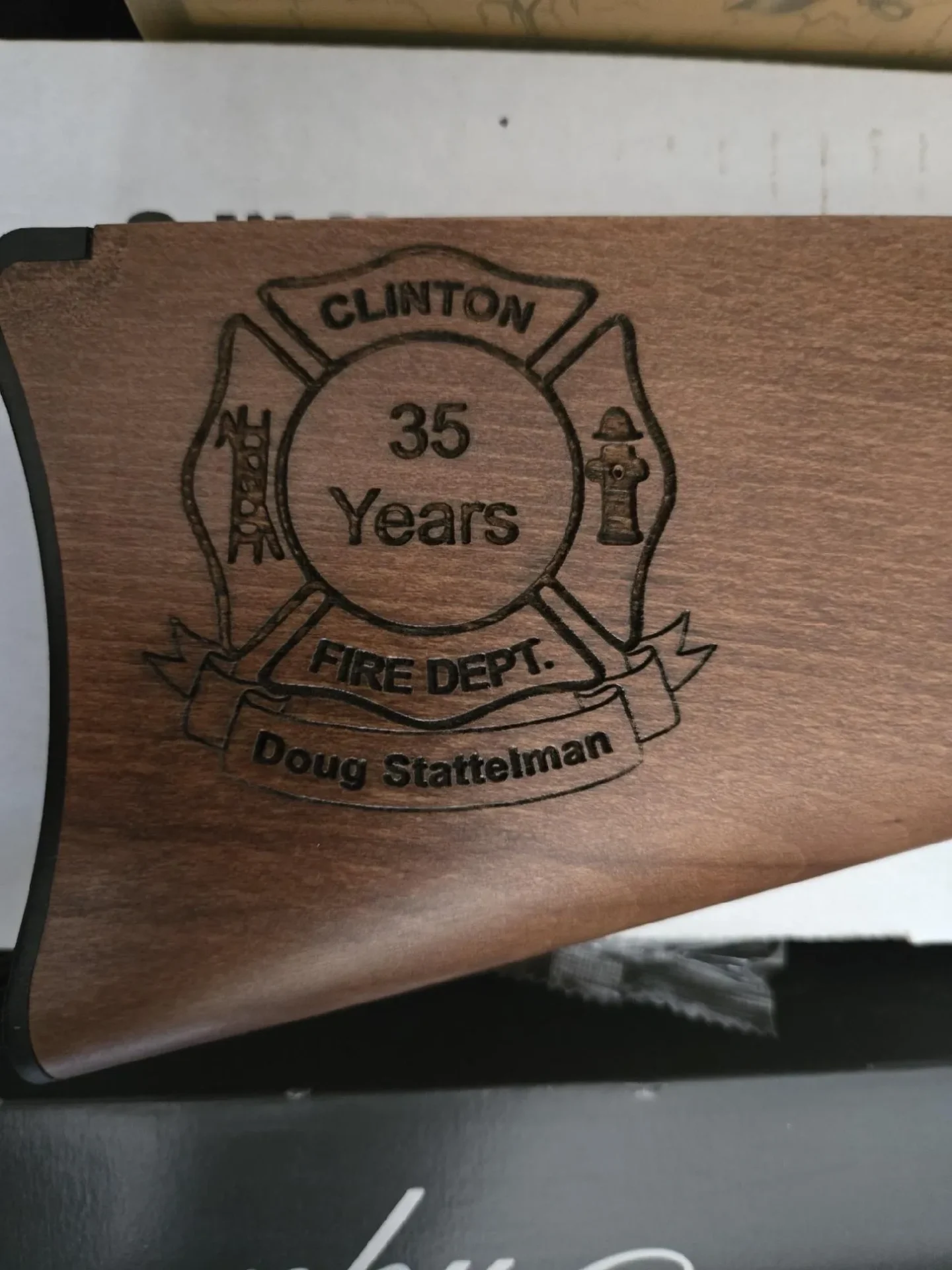 Clinton Fire Dept. 35 Years Commemoration.
